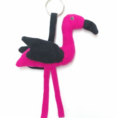 Flamingo-Schlüsselanhänger