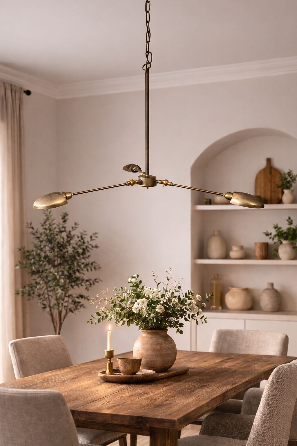 PTMD Asher industrial pendant lamps 164cm