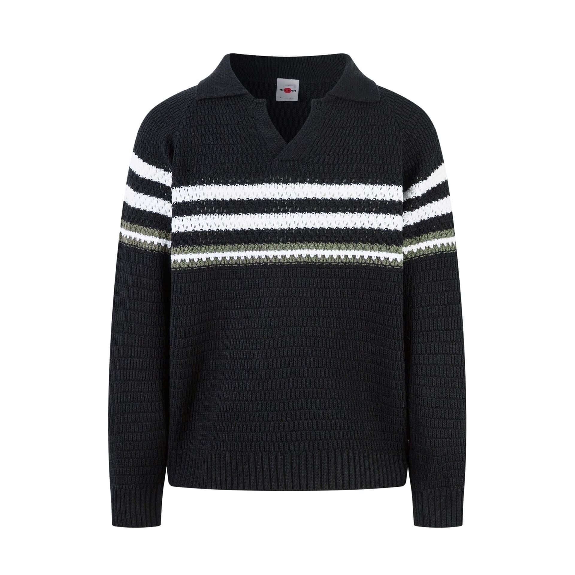 Loose Fit Plain Knit Sweater