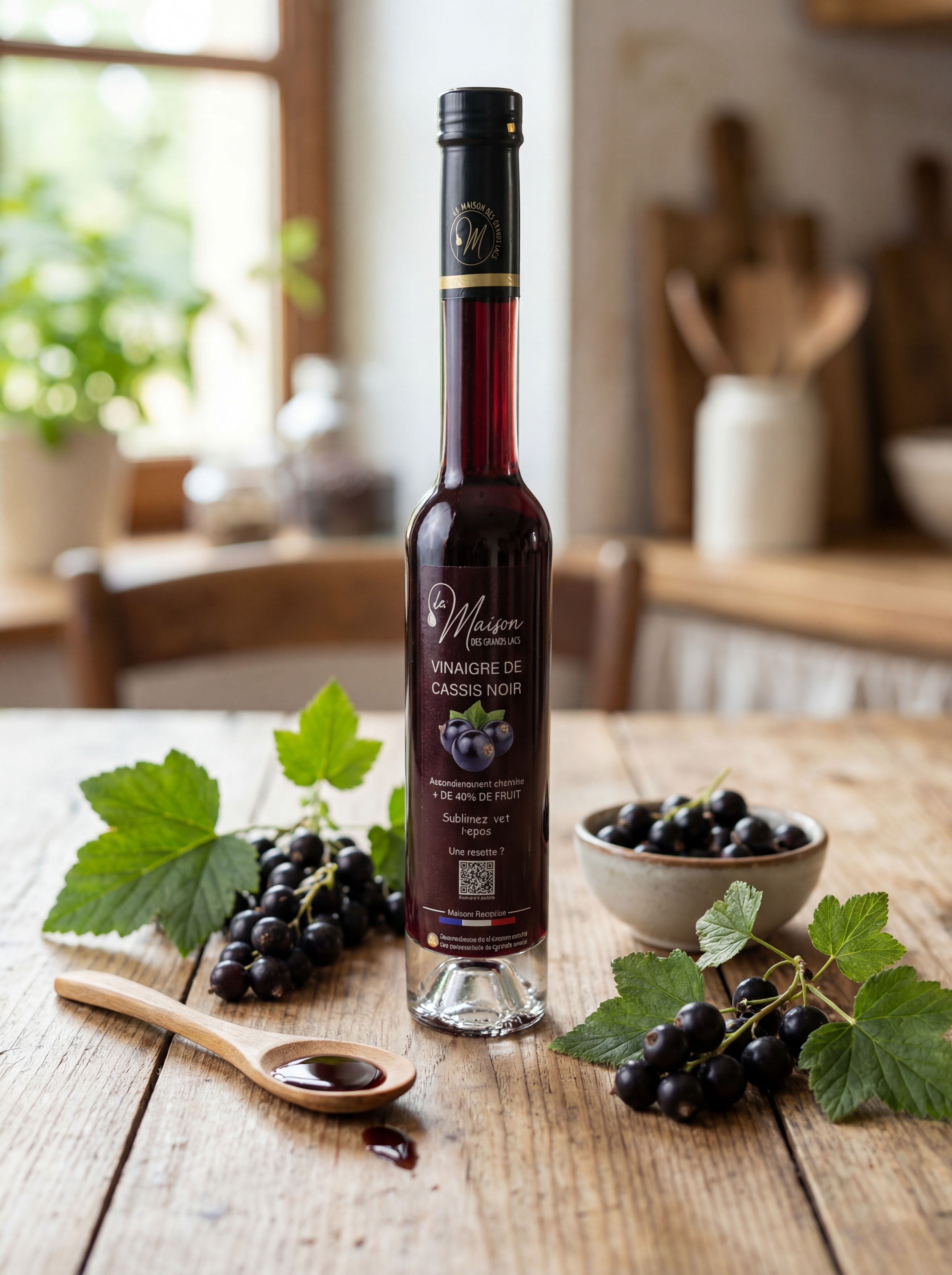 Blackcurrant vinegar