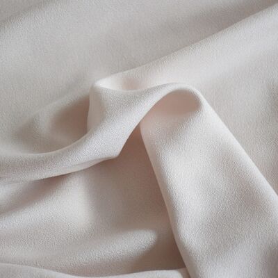 Viscose crepe fabric - Cream