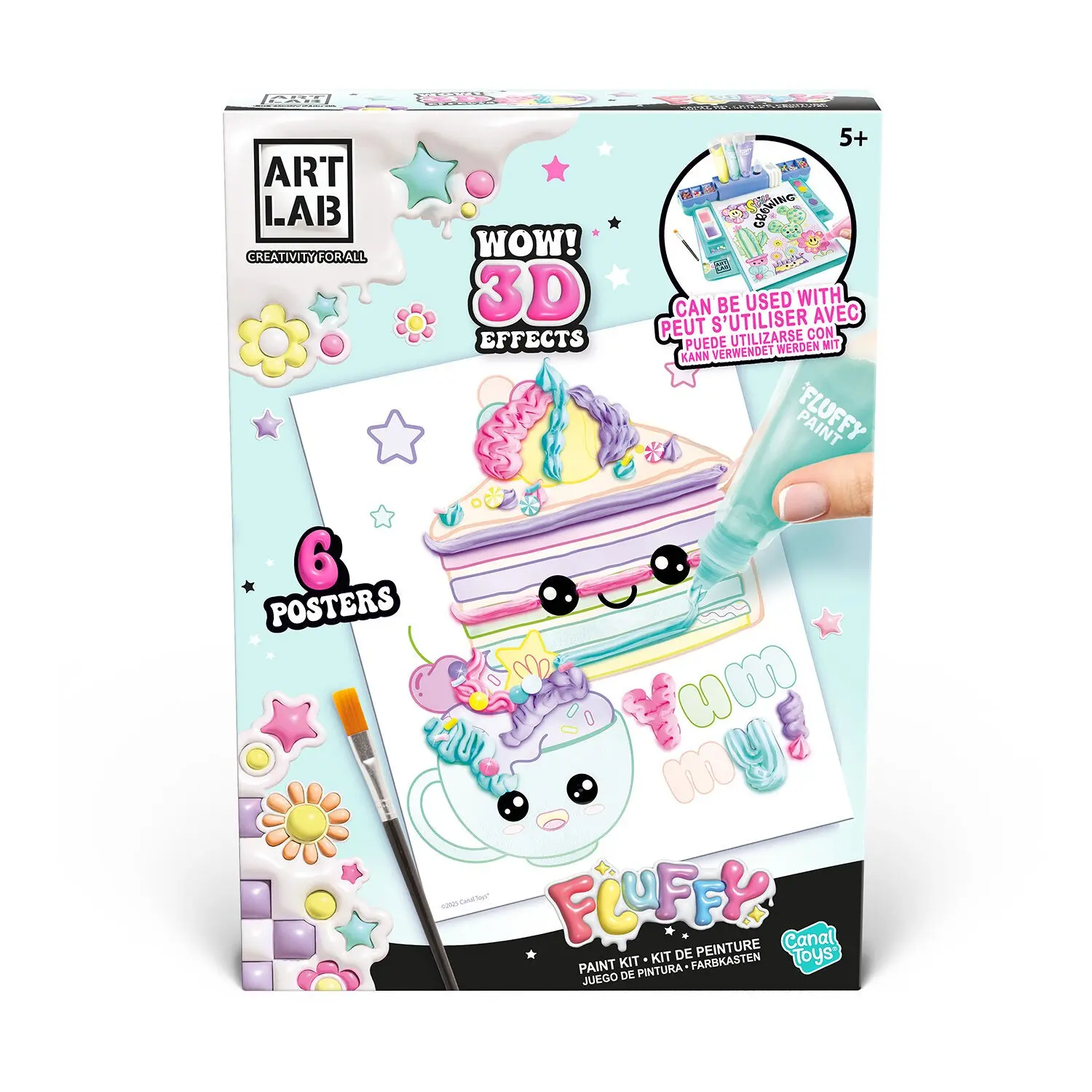 Buy wholesale Fluffy Paint Kit