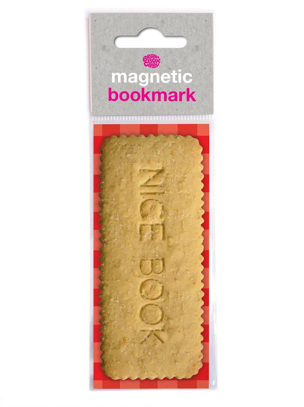 Funny Gift - Nice Book Magnetic Bookmark by Brainbox Candy