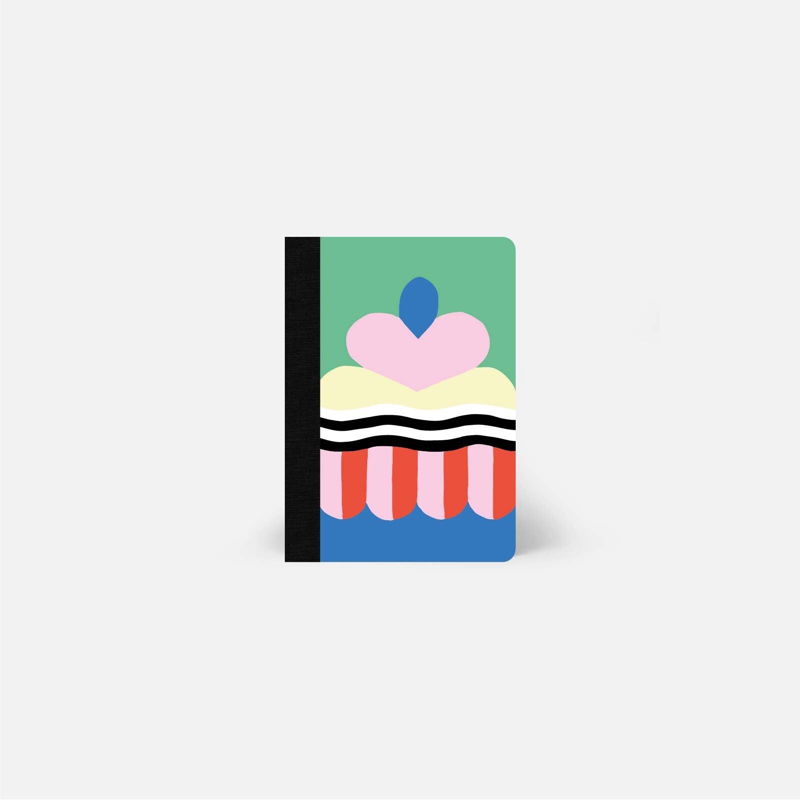 A6 Notizbuch – Eis – Fett