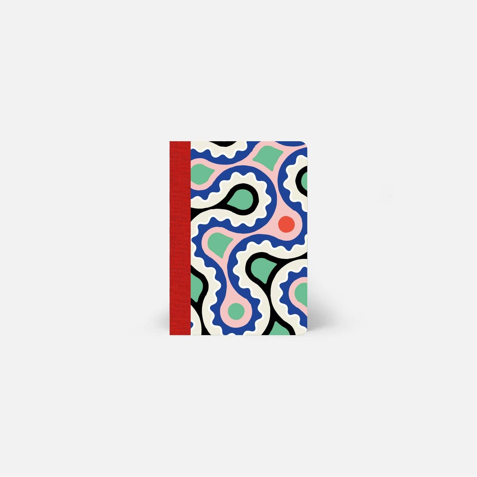 A6 Notizbuch - Labyrinth - Fettdruck