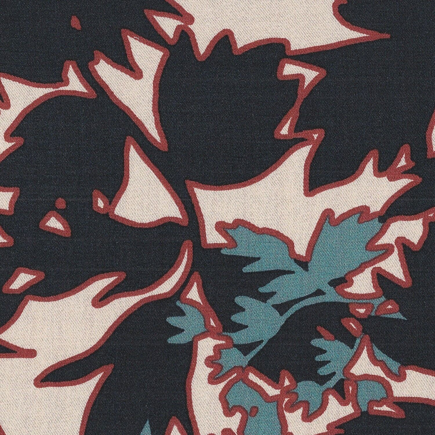 Tessuto twill di viscosa Estampe - Larice