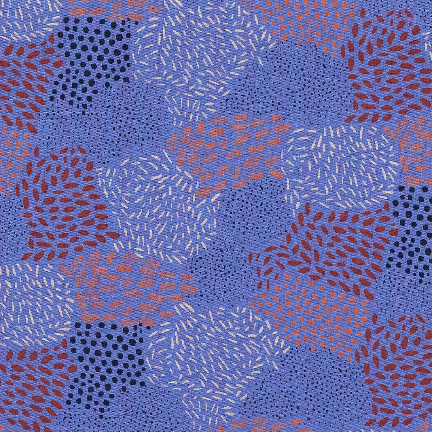 Tessuto viscosa naif - Iris