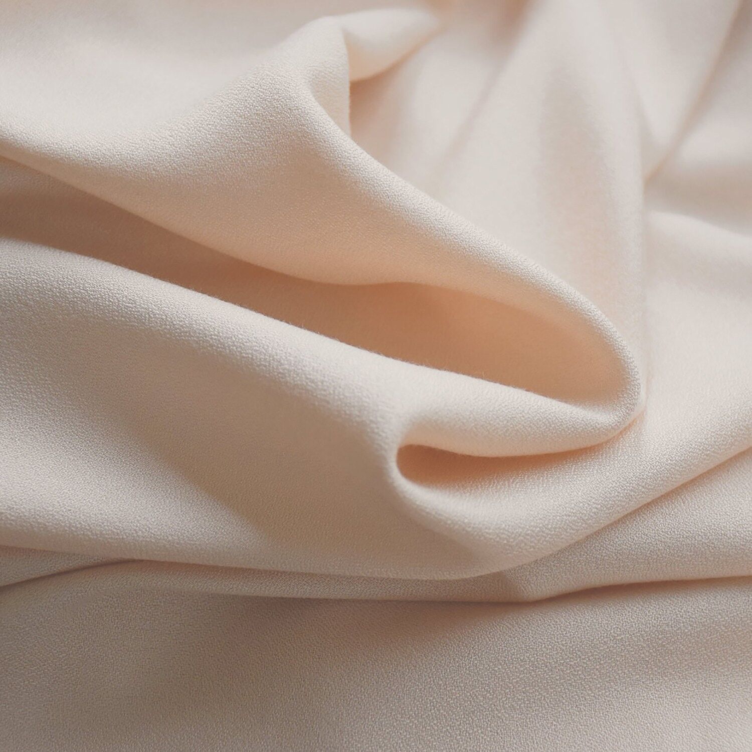 Tessuto crepe di viscosa - Cipria