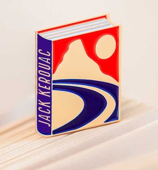 Jack Kerouac Book Pin