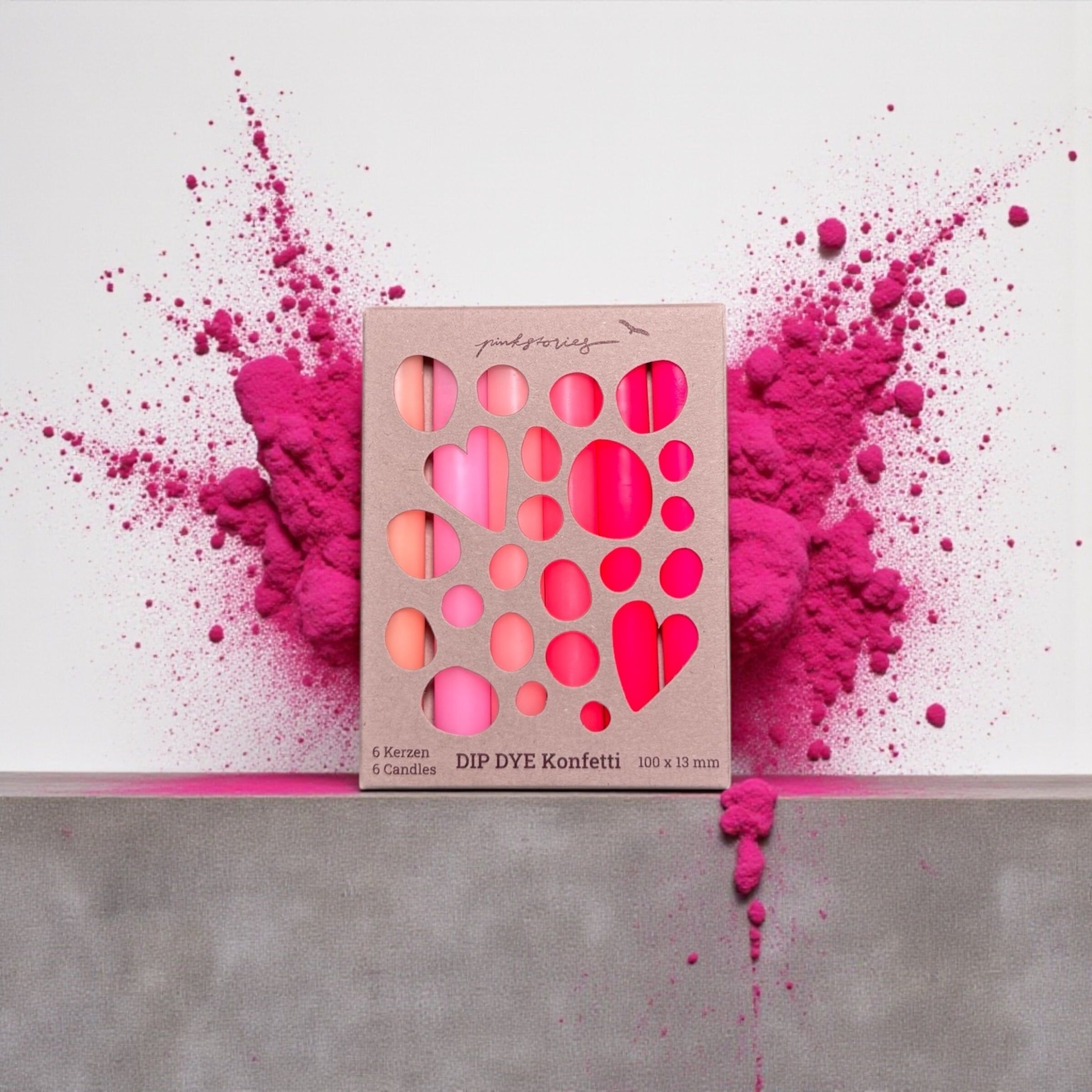 Sumergir confeti tinte * chicas