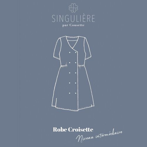 Patron couture - Robe Croisette