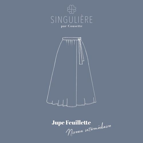Patron couture - Jupe Feuillette