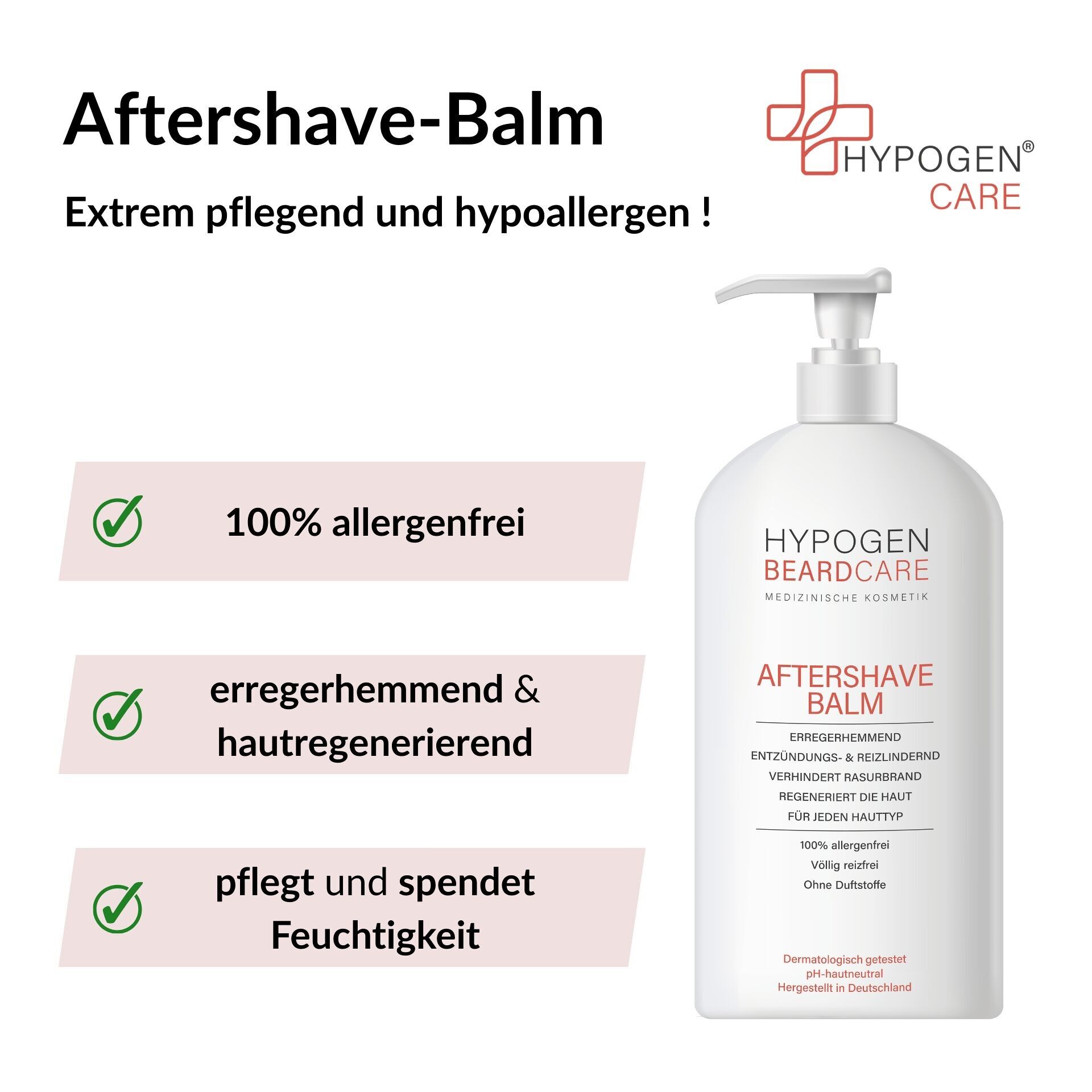 Aftershave balm - 100% allergen-free