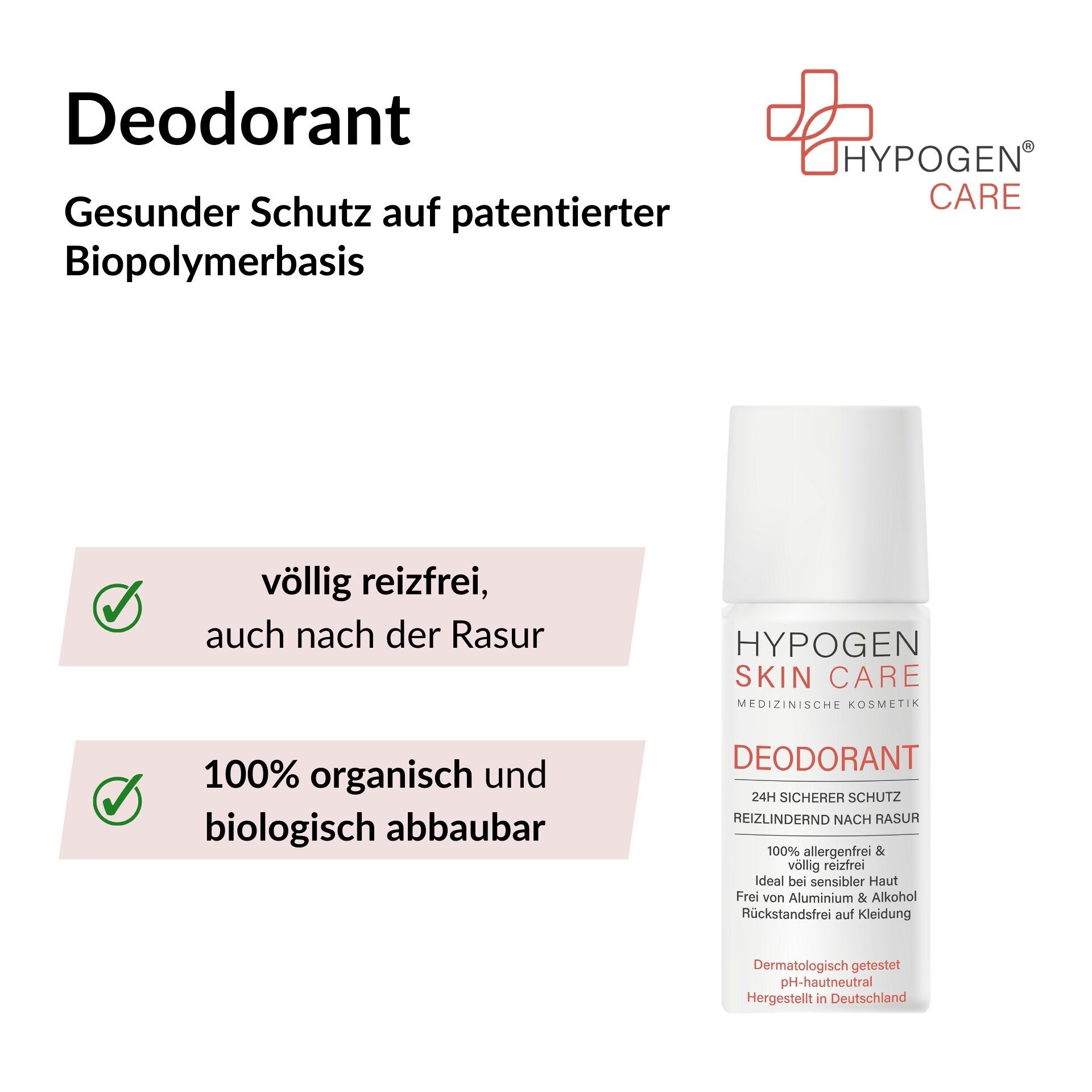 Deodorant - 100% allergenfrei