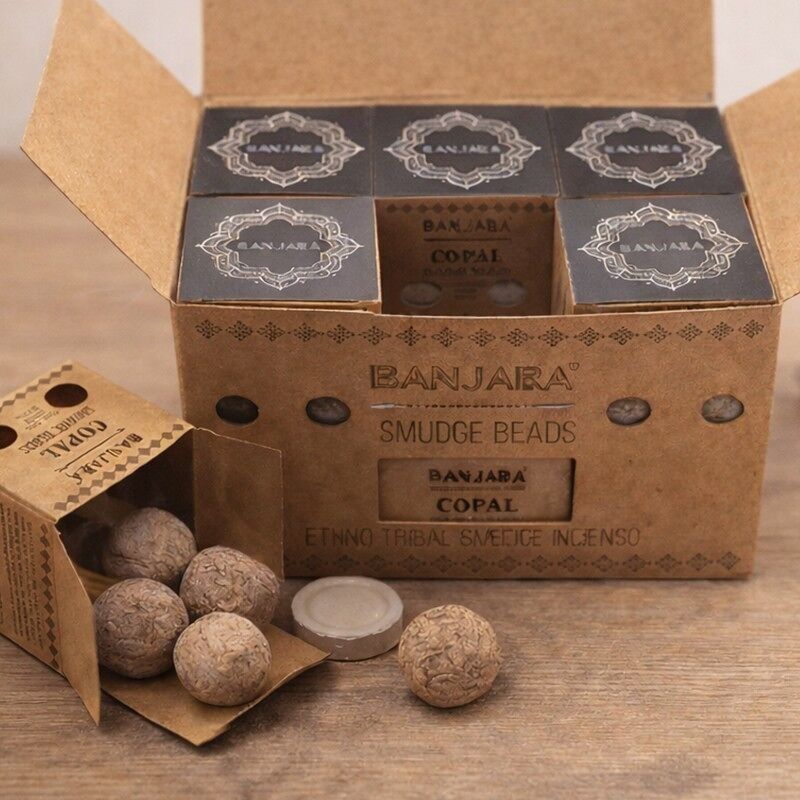 Copal - Caja 12 packs Bomba de incienso Banjara