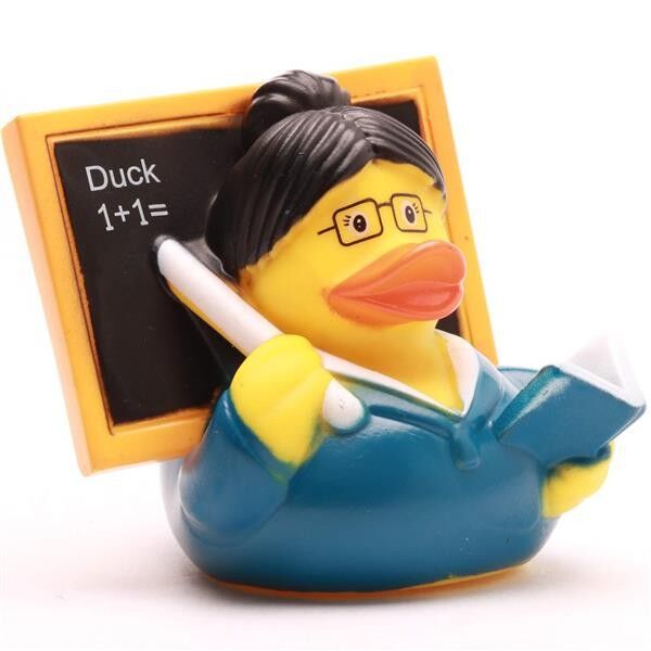 Teacher Squeaky Duck - Rubber Duck