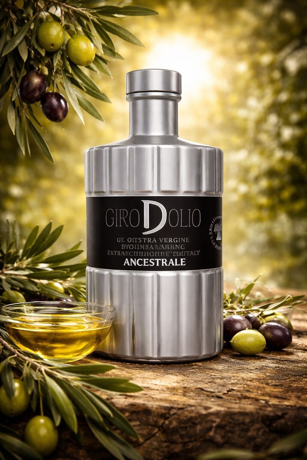 Olio extravergine di oliva - Bottiglia di vetro 700 ml