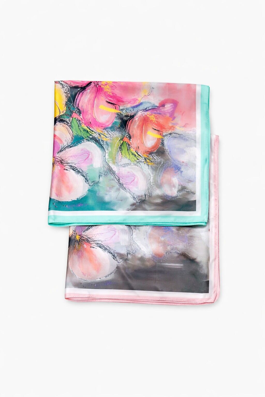 Patterned scarf 65 x 65 cm FL357DF