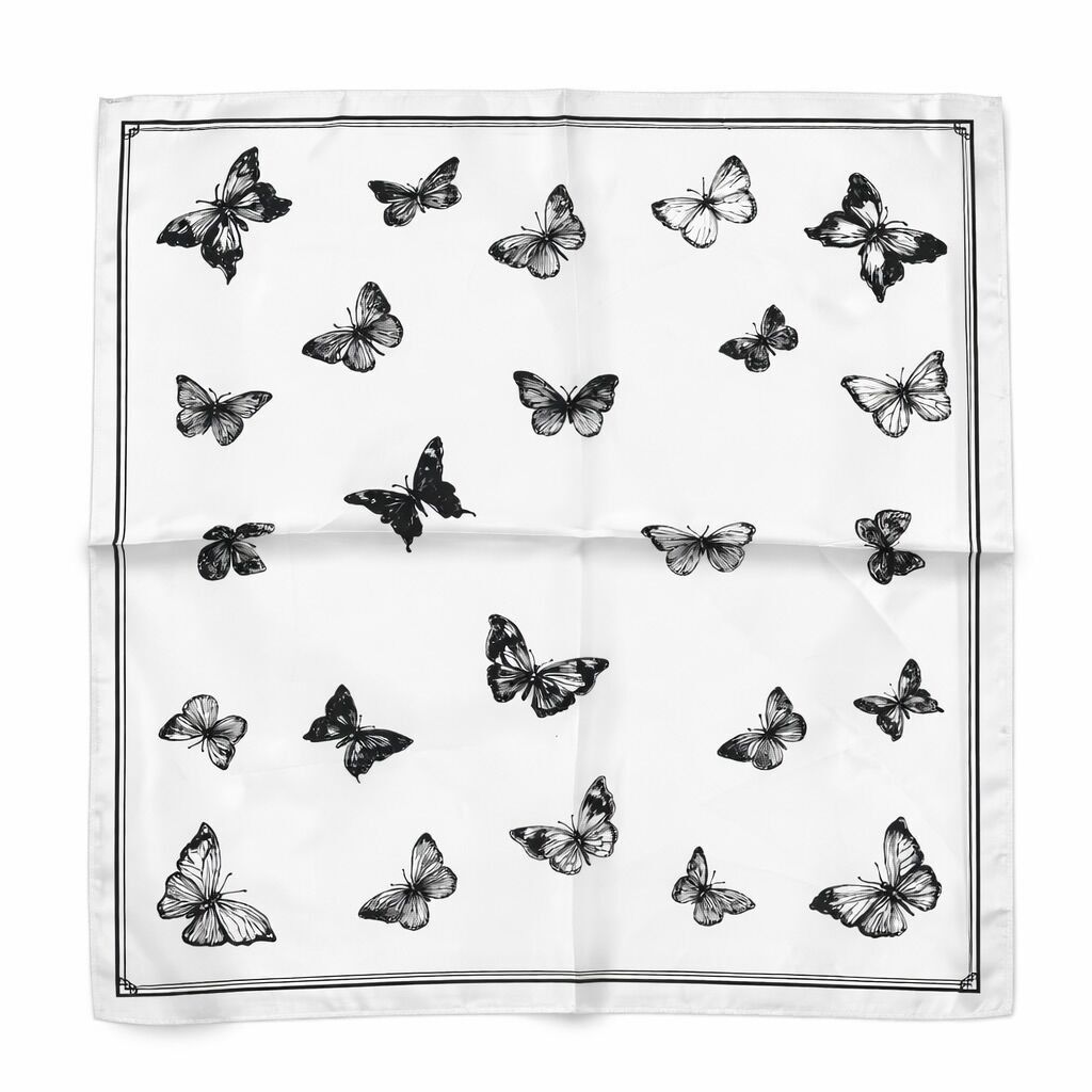 Patterned scarf 65 x 65 cm FL341DF