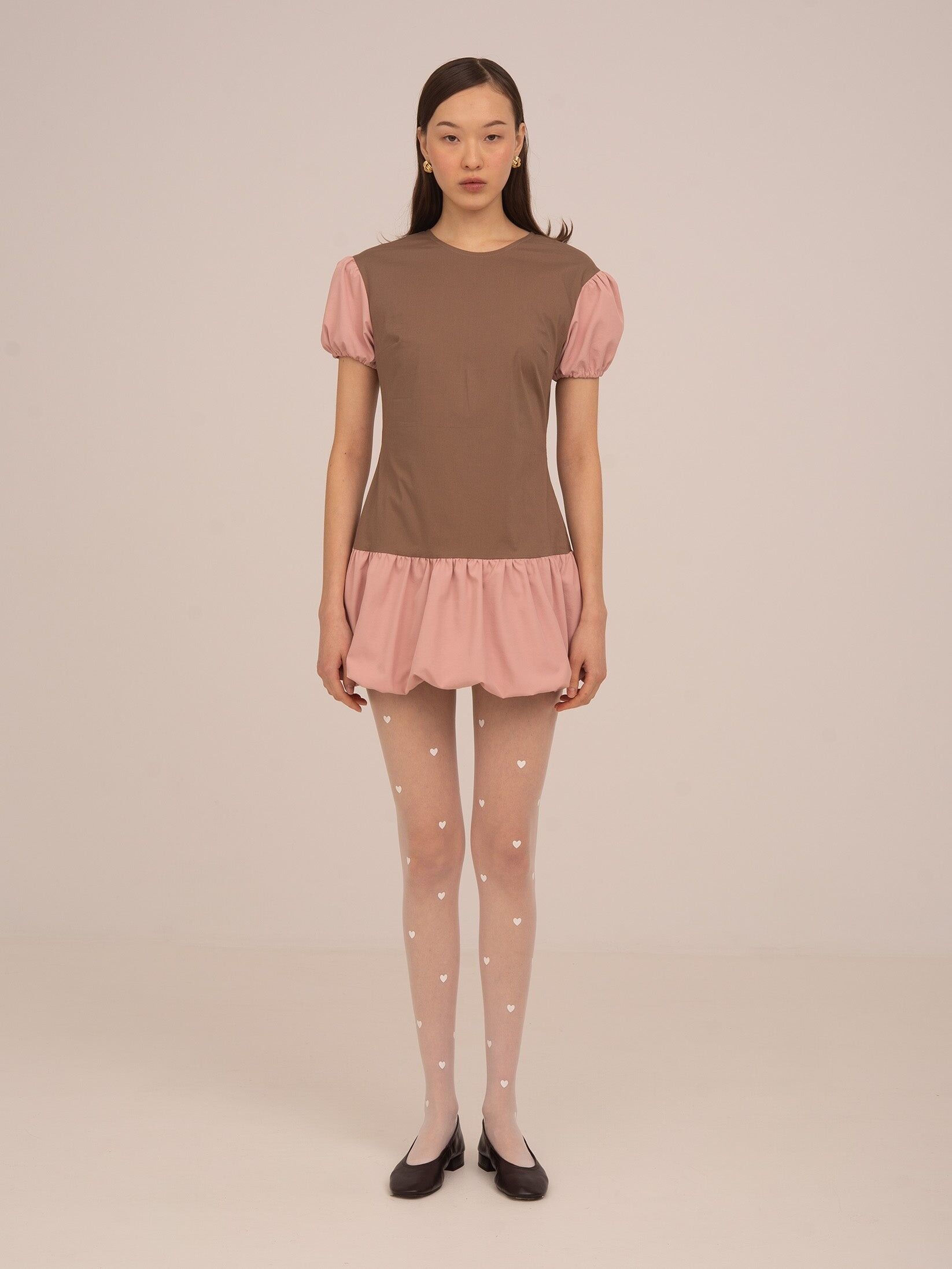 Minivestido de azúcar rosa