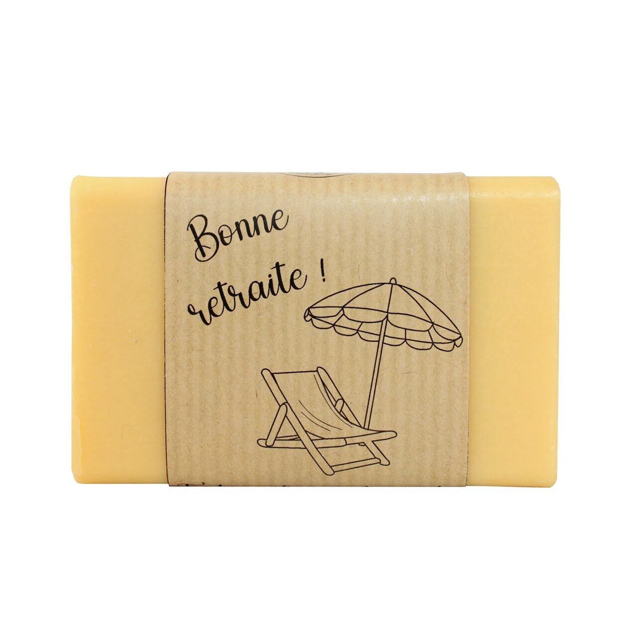 Savon végétal "Bonne retraite" - Petite attention parfumée