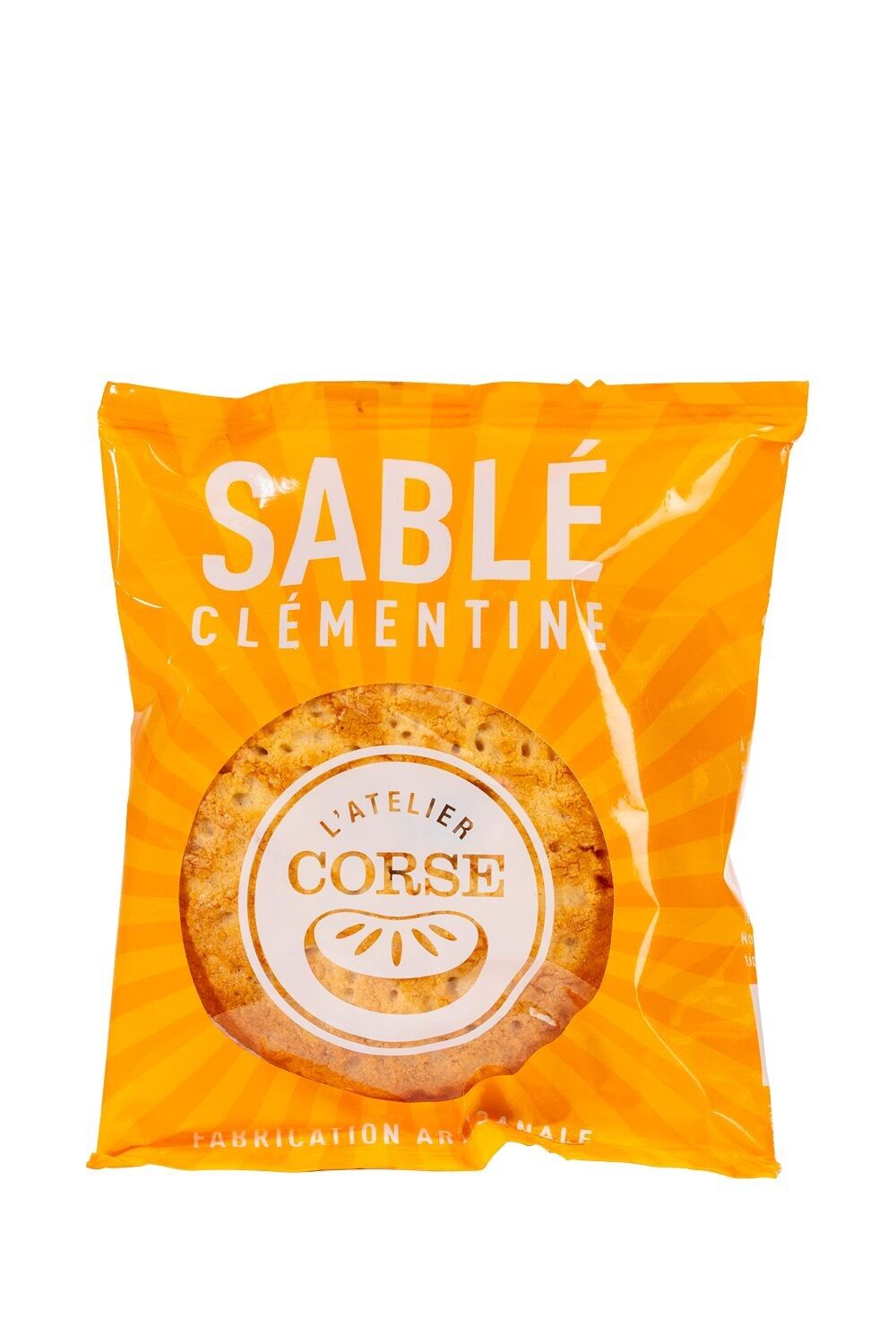 40 g mit Clementinen gefülltes Shortbread