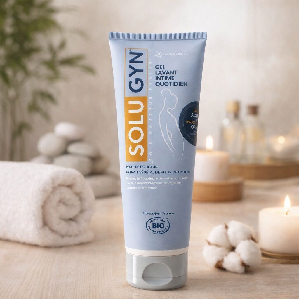 X.O. Laboratory Solugyn Organic Intimate Wash Gel with Apricot Scent