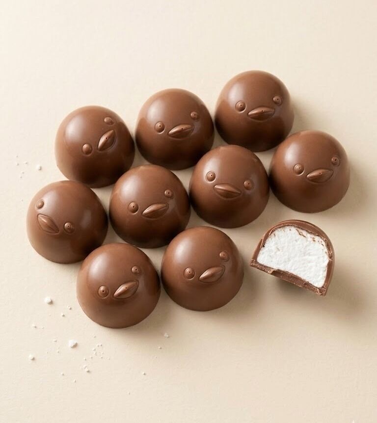 Marshmallow Chicks - Chocolate