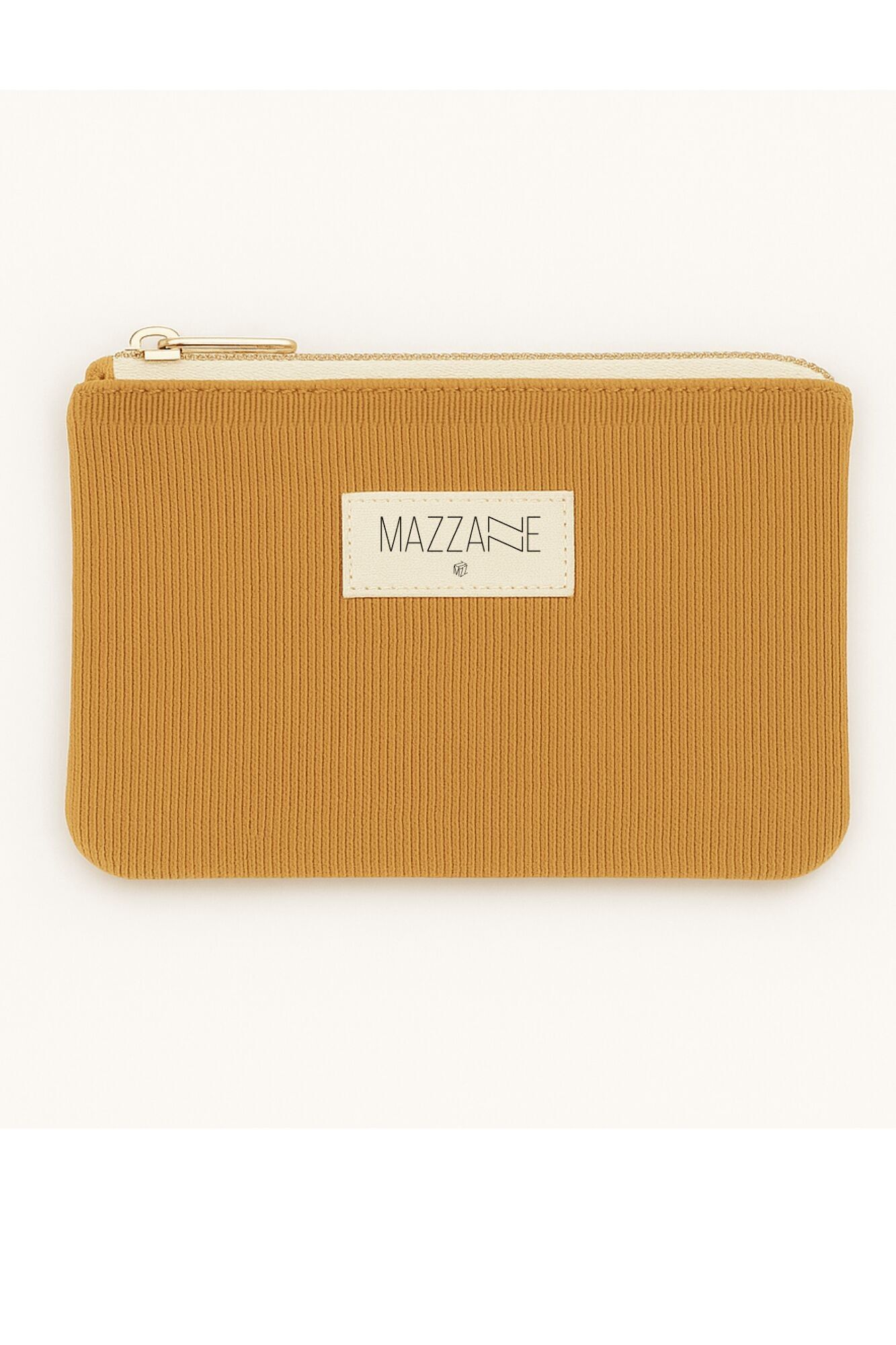 Handmade camel corduroy wallet, customizable