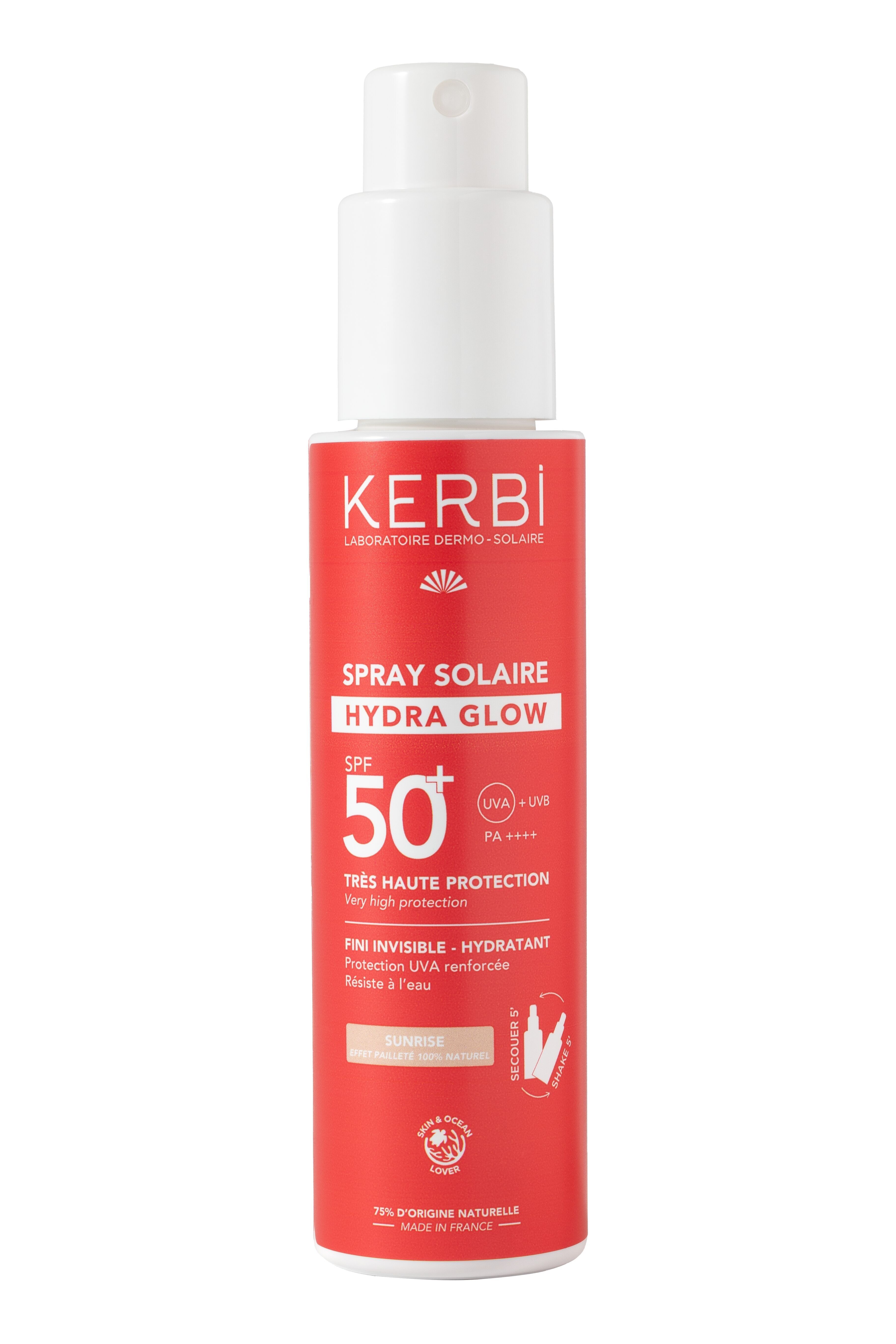 Hydra Glow Sonnenschutzspray mit LSF 50+