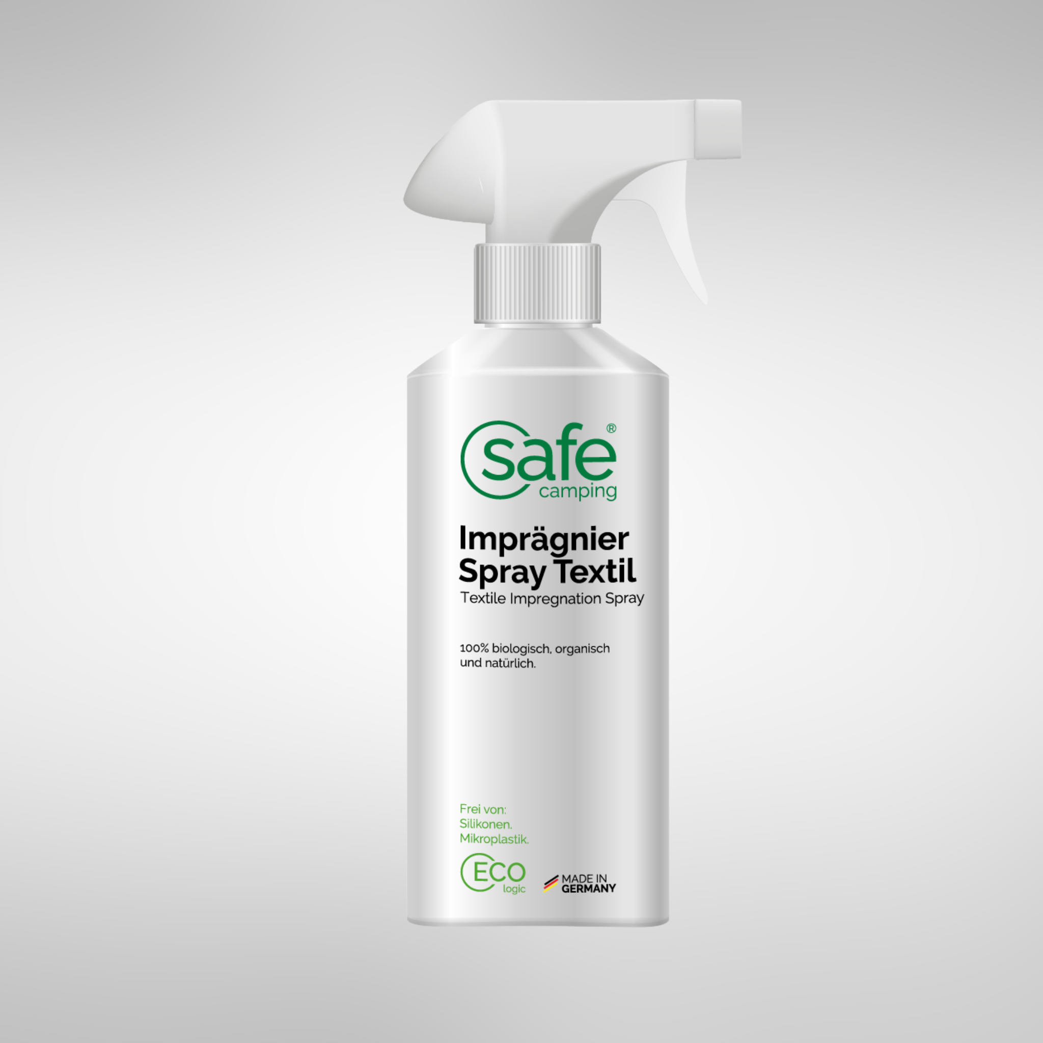 Imprägnier-Spray Textil │ 100% biologisch, organisch und natürlich │ Wetterbeständiges Imprägniermittel für Vorzelte und Anbauten mit hoher Abriebbeständigkeit und UV-Stabilität