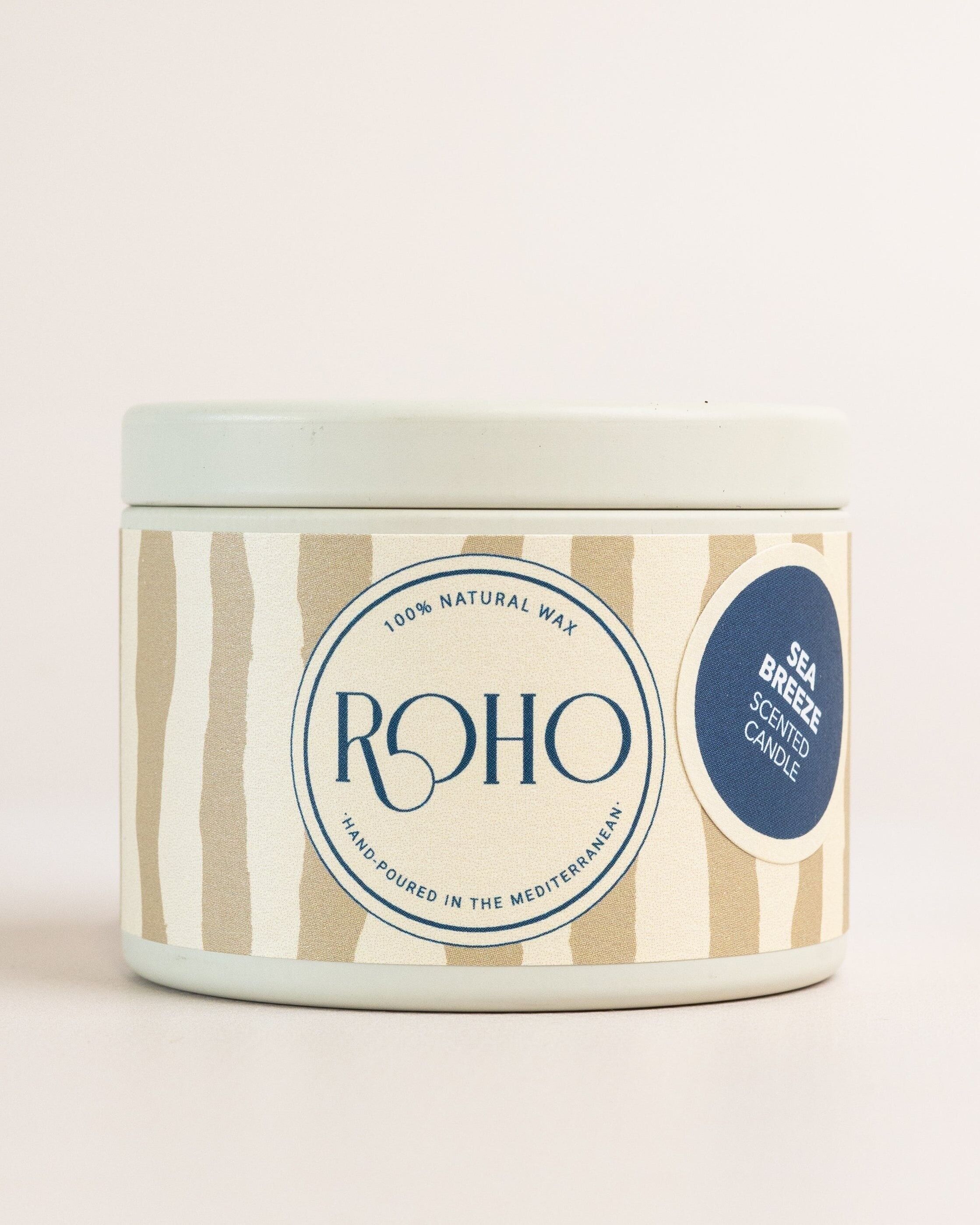 Sea Breeze I Tin 90gr I scented candle I 100% natural wax I hand-poured in Mallorca