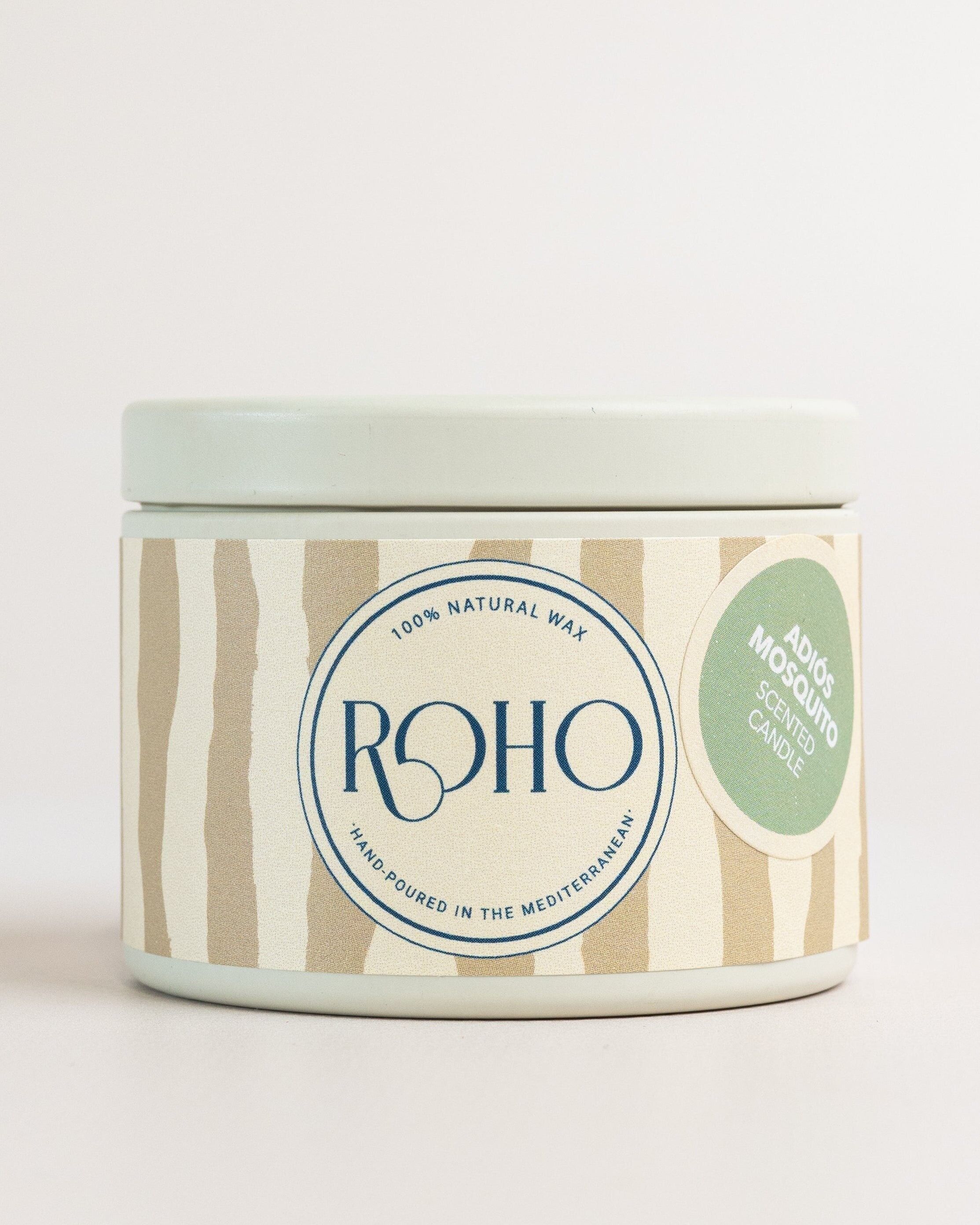 Goodbye Mosquito | Dose 360 ​​g | Duftkerze | 100 % natürliches Wachs | Handgegossen auf Mallorca