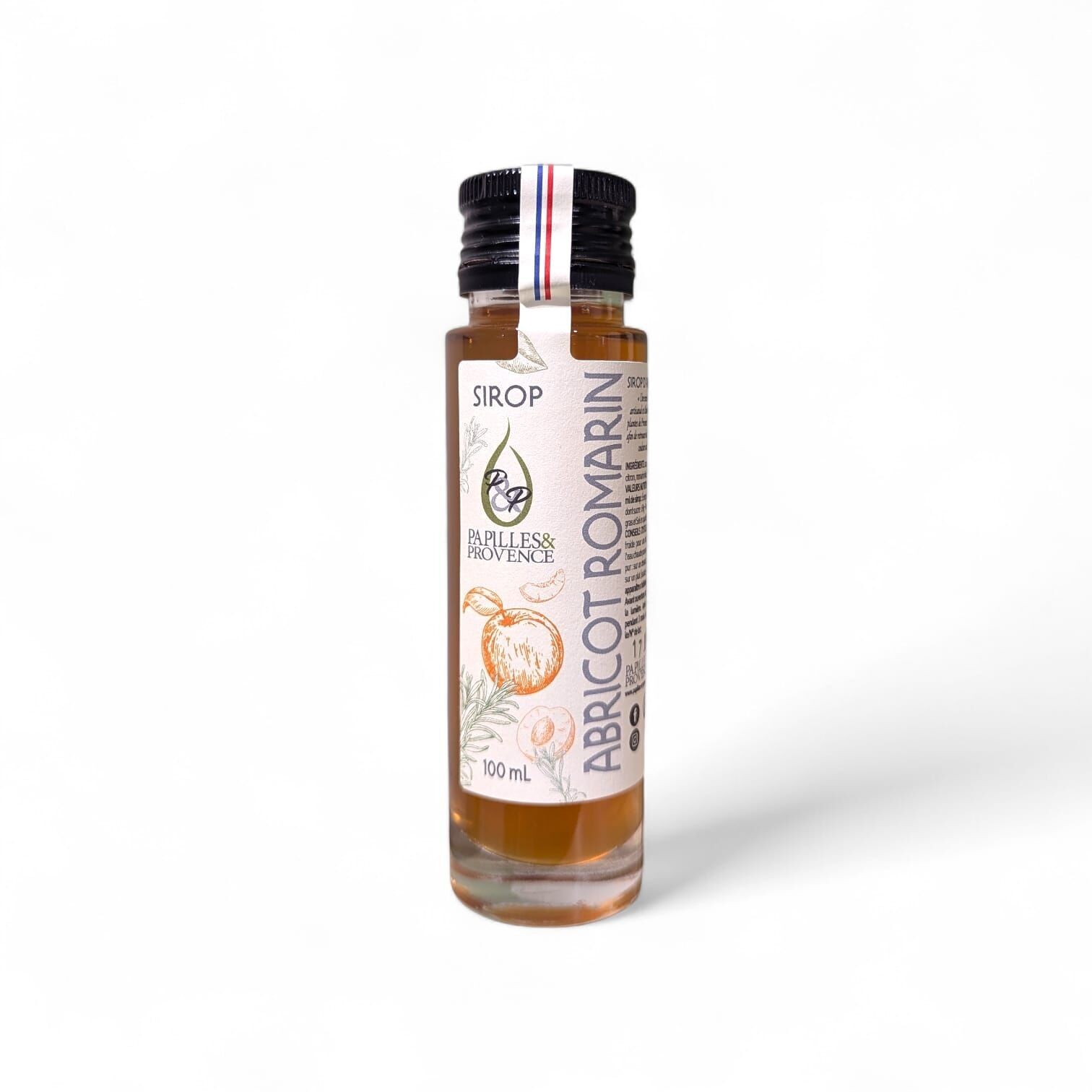 Handmade Apricot-Rosemary Syrup 100ml