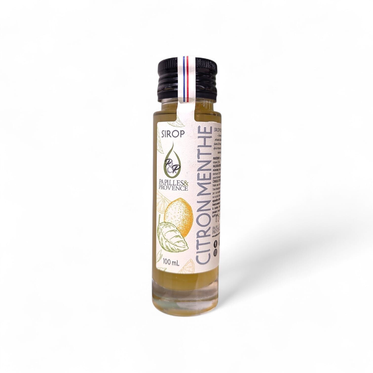 Artisanal Lemon-Mint Syrup 100ml