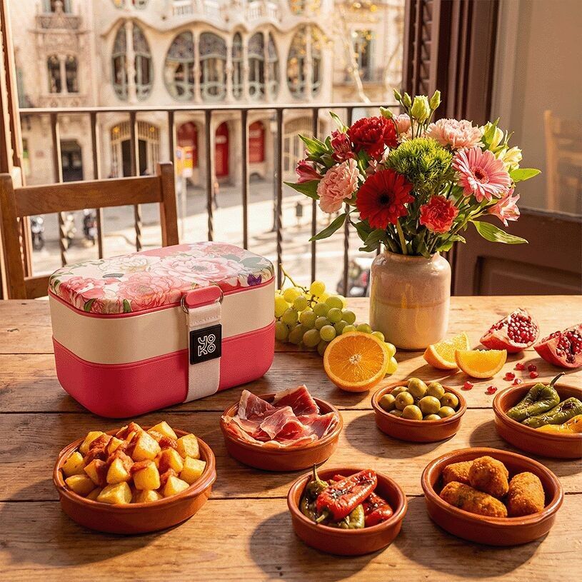 Bento - lunchbox - Barcelona - 1200ml