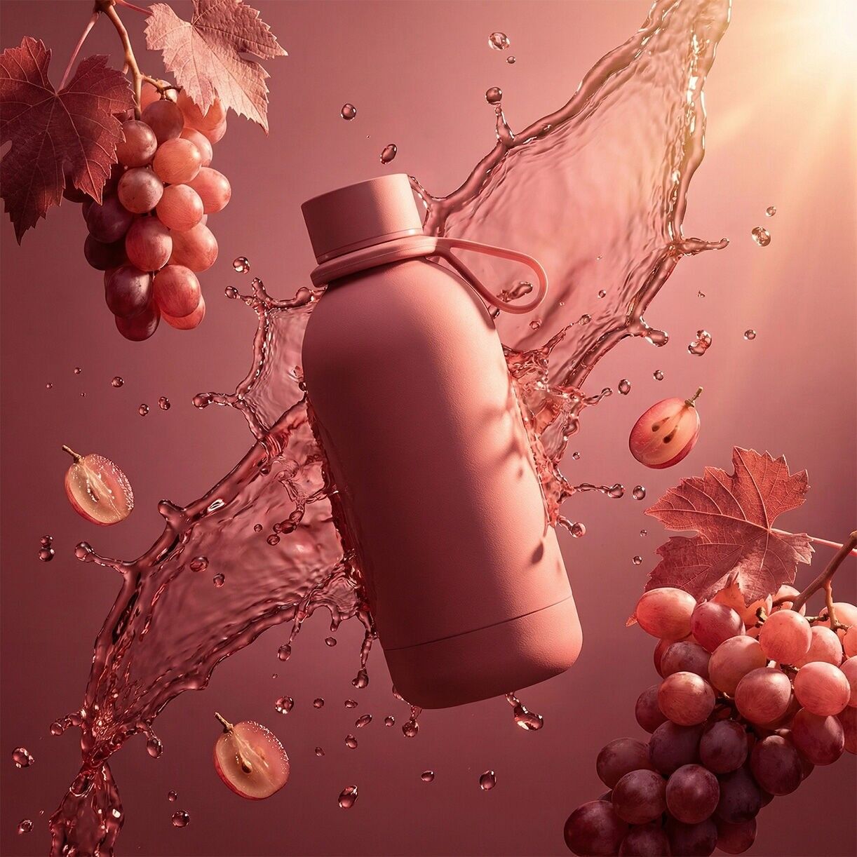 Insulated Bottle - Blush - Ceramic - Rosato - 500ml