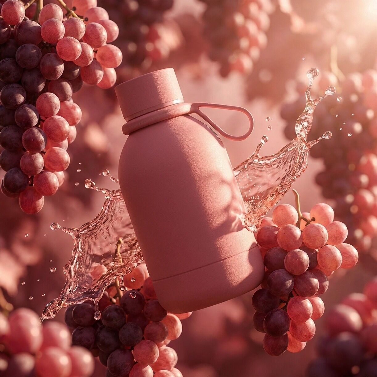 Insulated Bottle - Blush - Ceramic - Rosato - 350ml