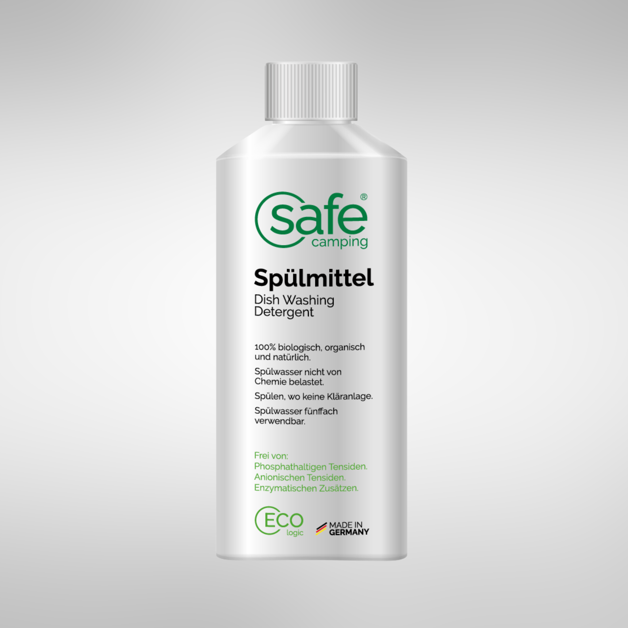 Spülmittel │ Spülwasser nicht mit Chemie belastet │ Frei von gesundheits- und umweltschädlichen Zusätzen