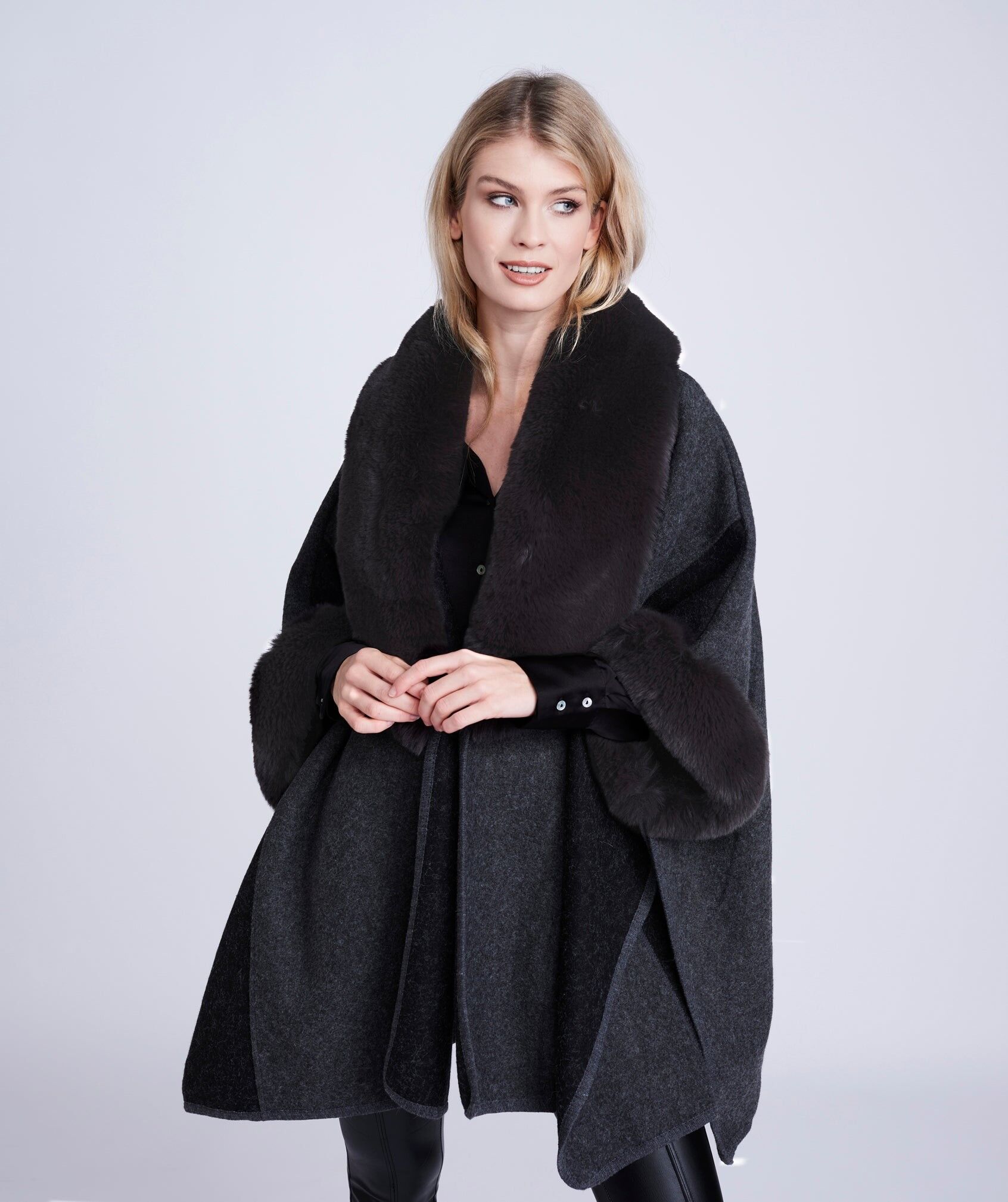 Autumn Wrap - Grey