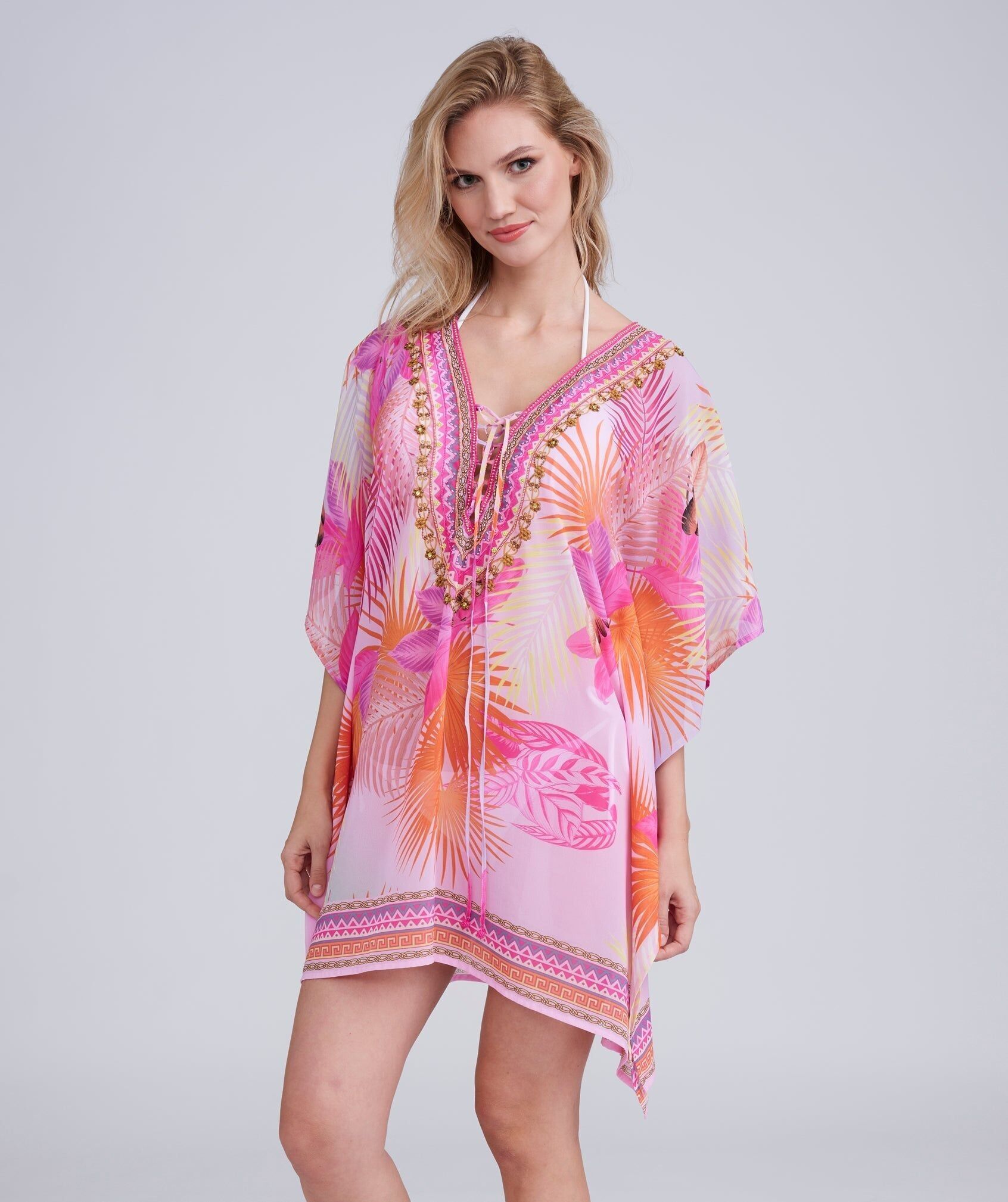 Adalia Kaftan - Pink