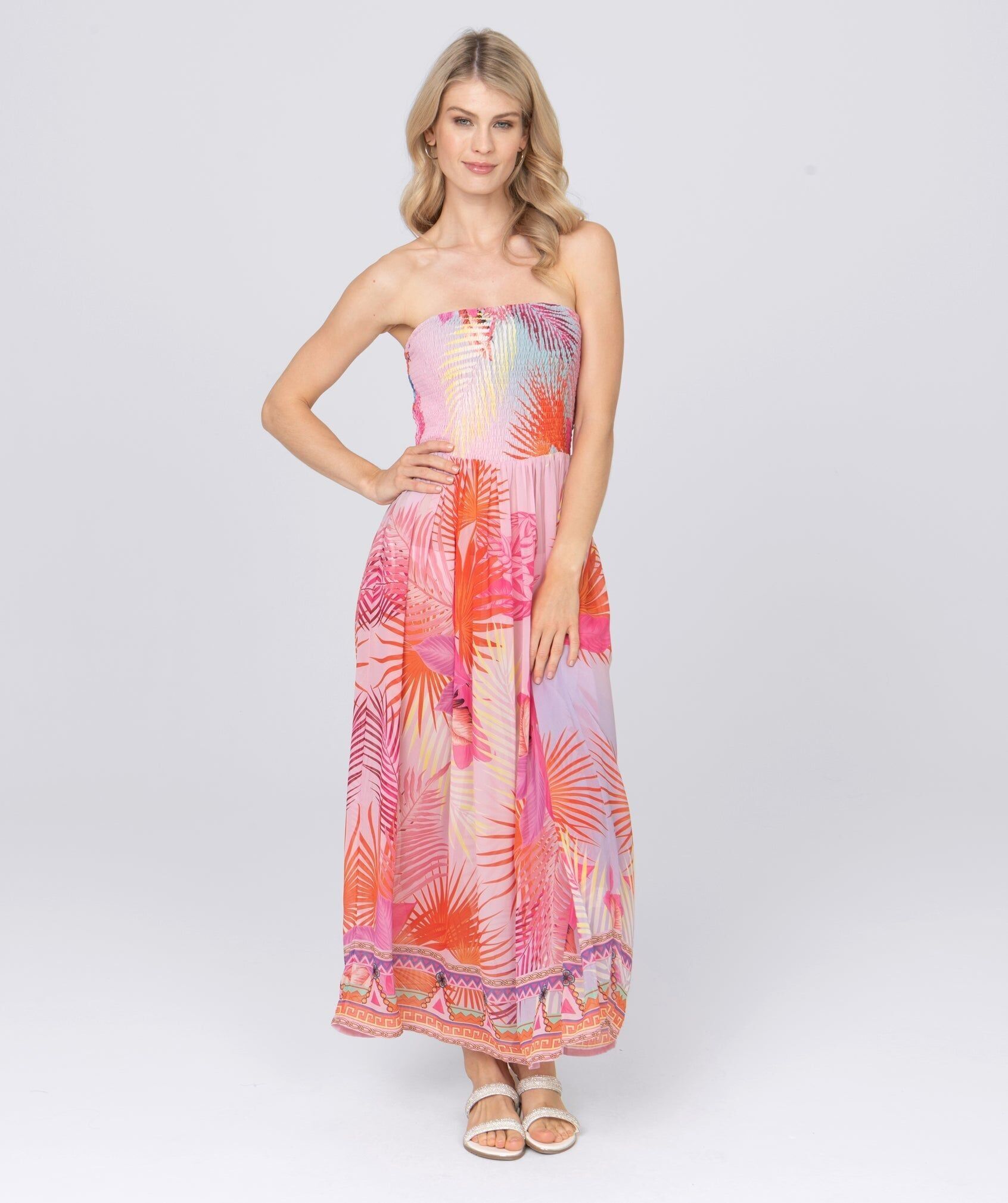 Adalia Maxi Dress - Pink