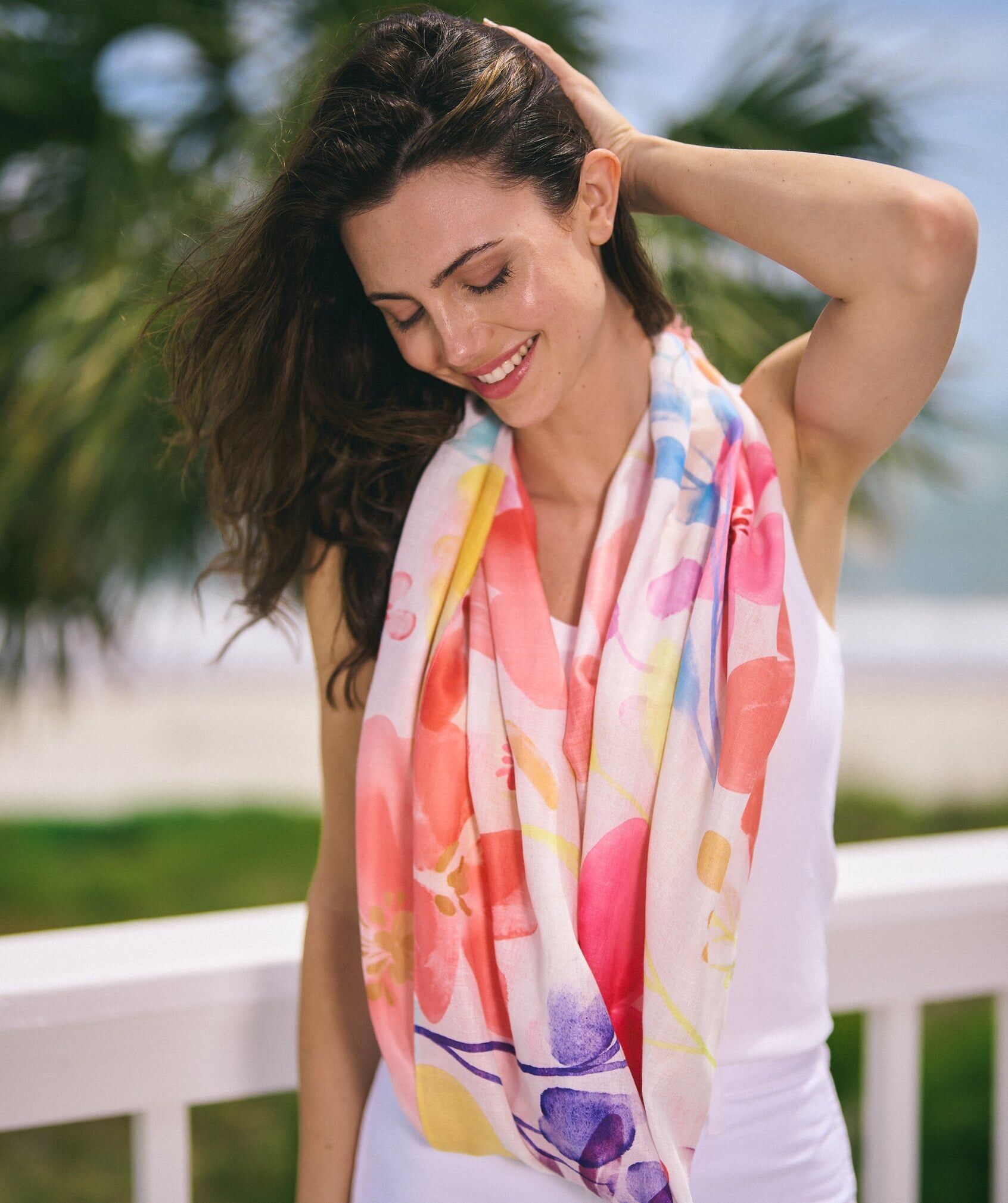 Brea Schal - Mehrfarbig