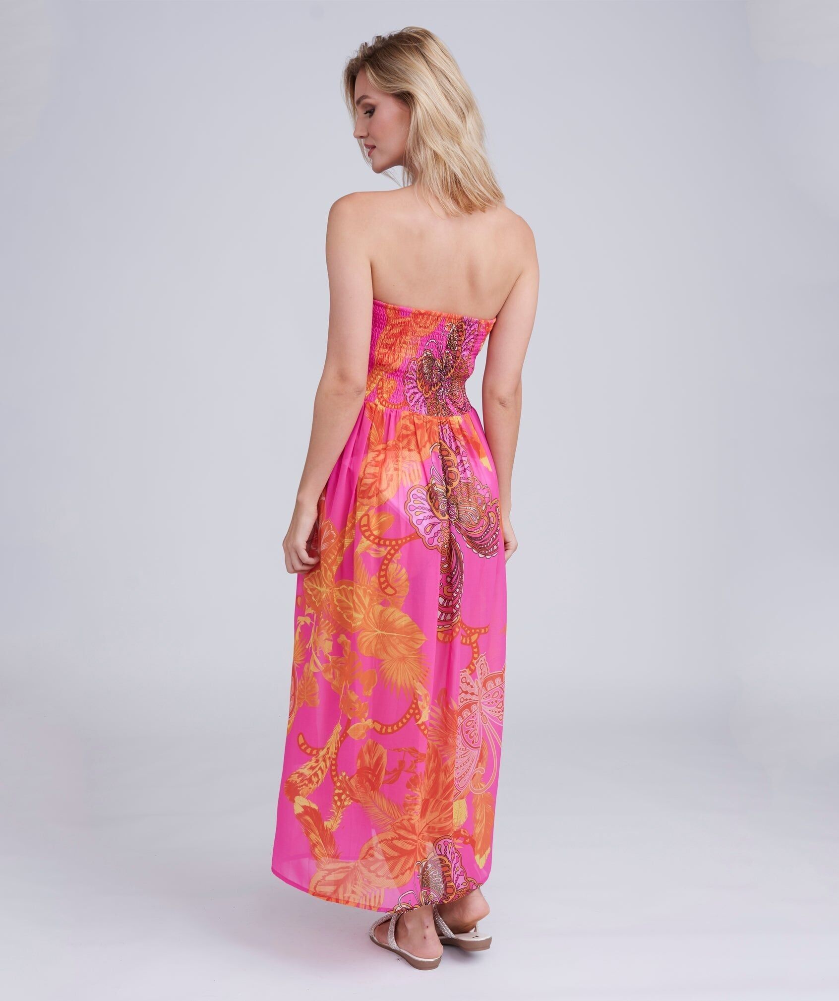 Carriba Maxi Dress - Pink