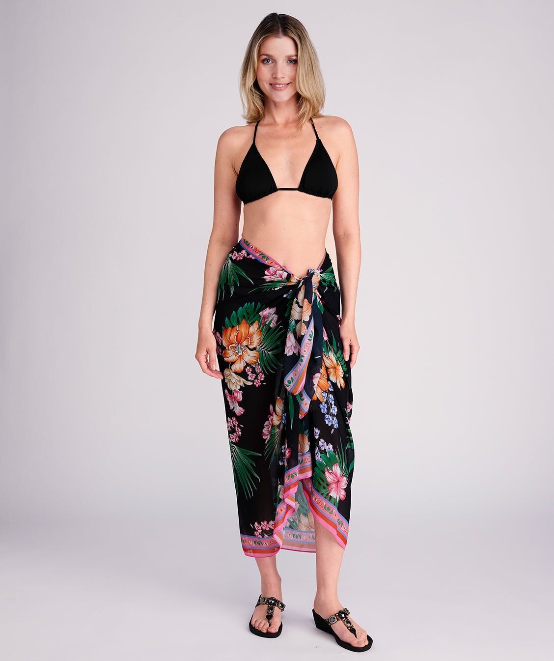 Murcia Sarong - Schwarz