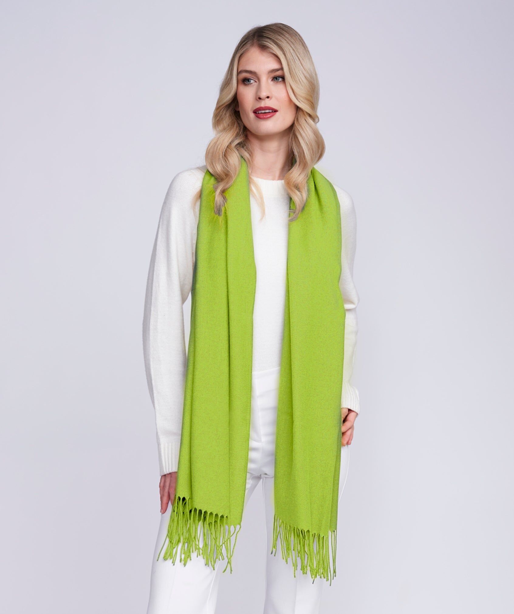 Pia Pashmina - Limette
