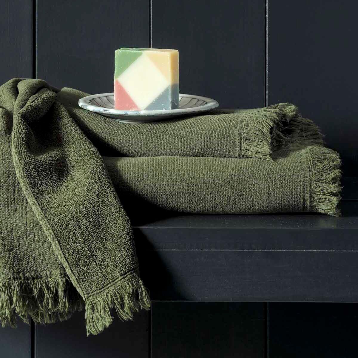 Maxi Luna Kale bath towel 100 x 160
