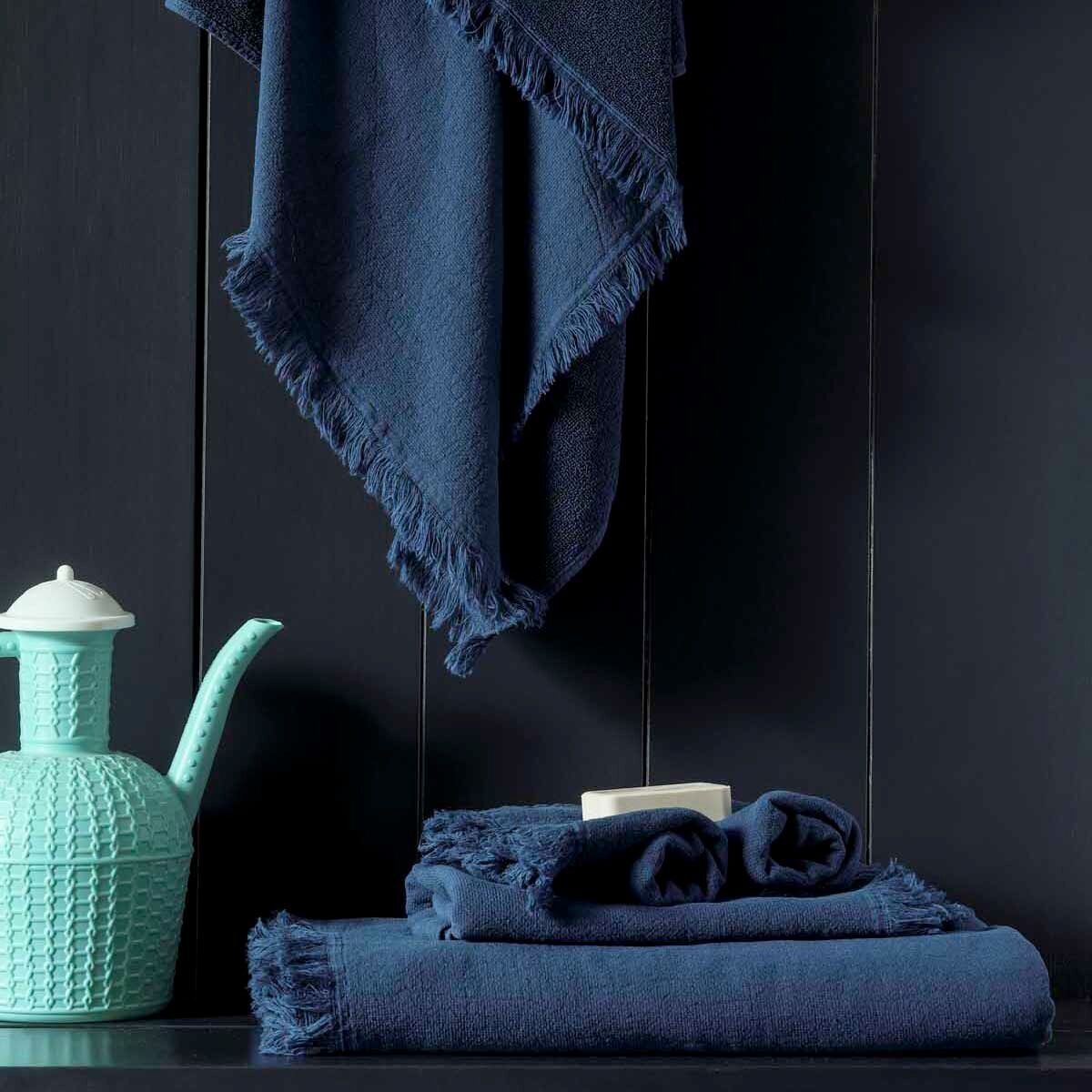 Luna Midnight Maxi Bath Towel 100 x 160