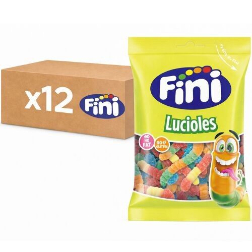 Box of 12 x 90g sachets of Lucioles Fizz Halal Fini