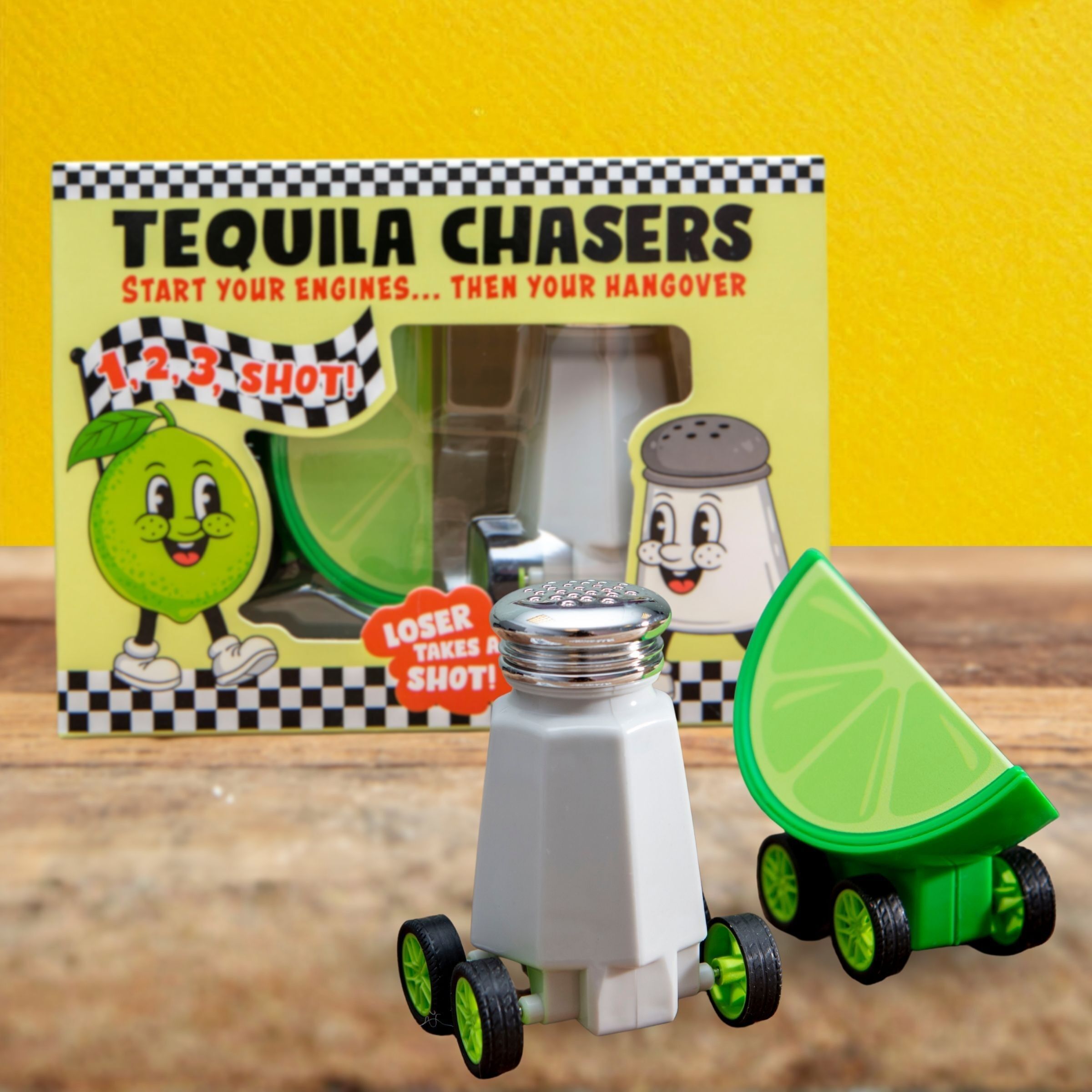 Tequila Chasers - The Racing Drinking Game for Adults
